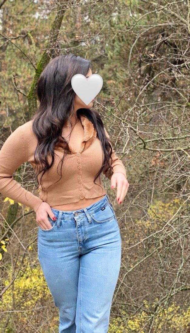 Kahverengi Midi üst - Görsel 2