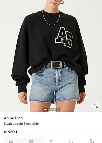 s Beden Anine bing sweatshirt yeni