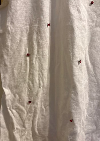 m Beden Twist tas detayli tshirt