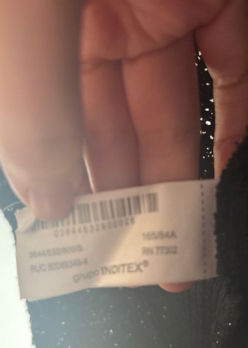 Siyah Örgü simli Kadın Kazak - Görsel 5