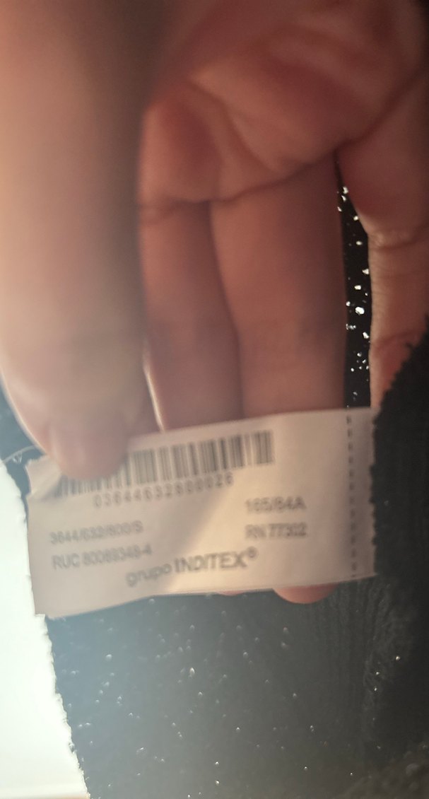 Siyah Örgü simli Kadın Kazak - Görsel 5