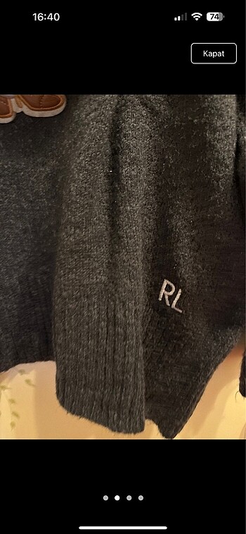 Ralph Lauren Ralph lauren ayicikli kazak muadil