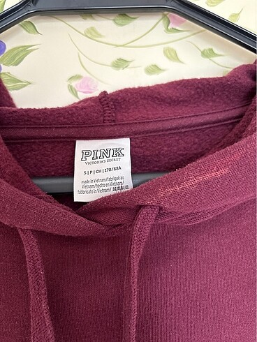 s Beden Orijinal pink sweatshirt vs