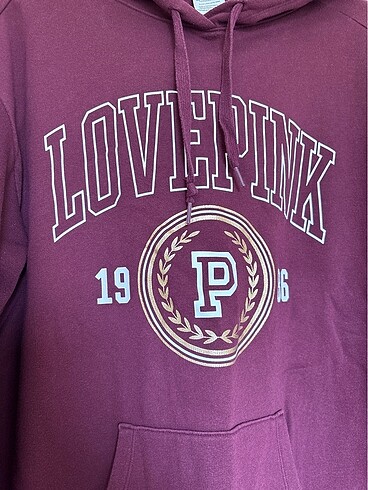 s Beden bordo Renk Orijinal pink sweatshirt vs