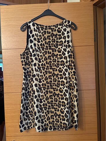 Zara leopar elbise orijinal