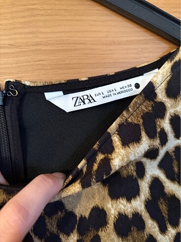 l Beden çeşitli Renk Zara leopar elbise orijinal