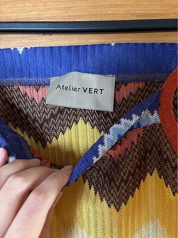 s Beden çeşitli Renk Missoni model ust