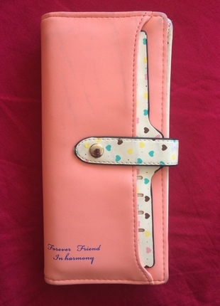 Pastel Pembe Cüzdan
