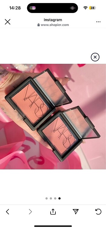 NARS orgasm toz allık - Görsel 6