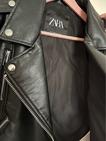 Zara Zara Deri Ceket