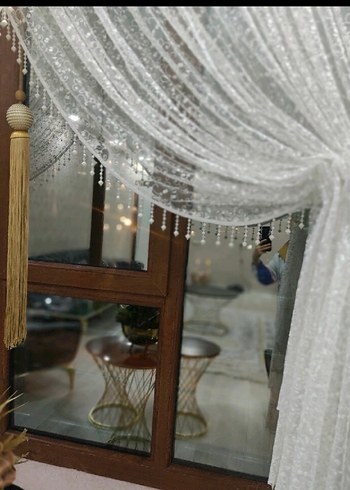 Sıfır bambu keten tül sık pile perde - Görsel 3