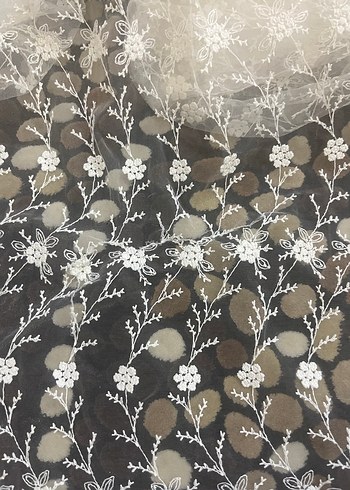 Taç 4.10 cm Beyaz Perde - Görsel 3