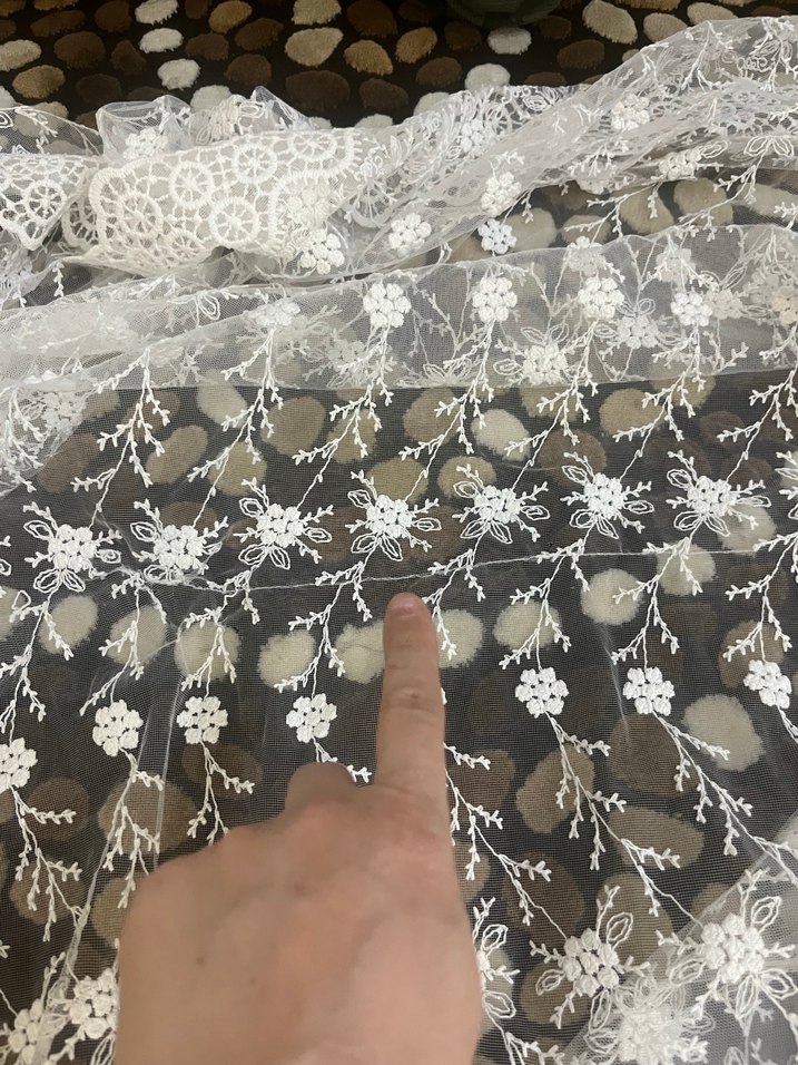 Taç 4.10 cm Beyaz Perde - Görsel 2