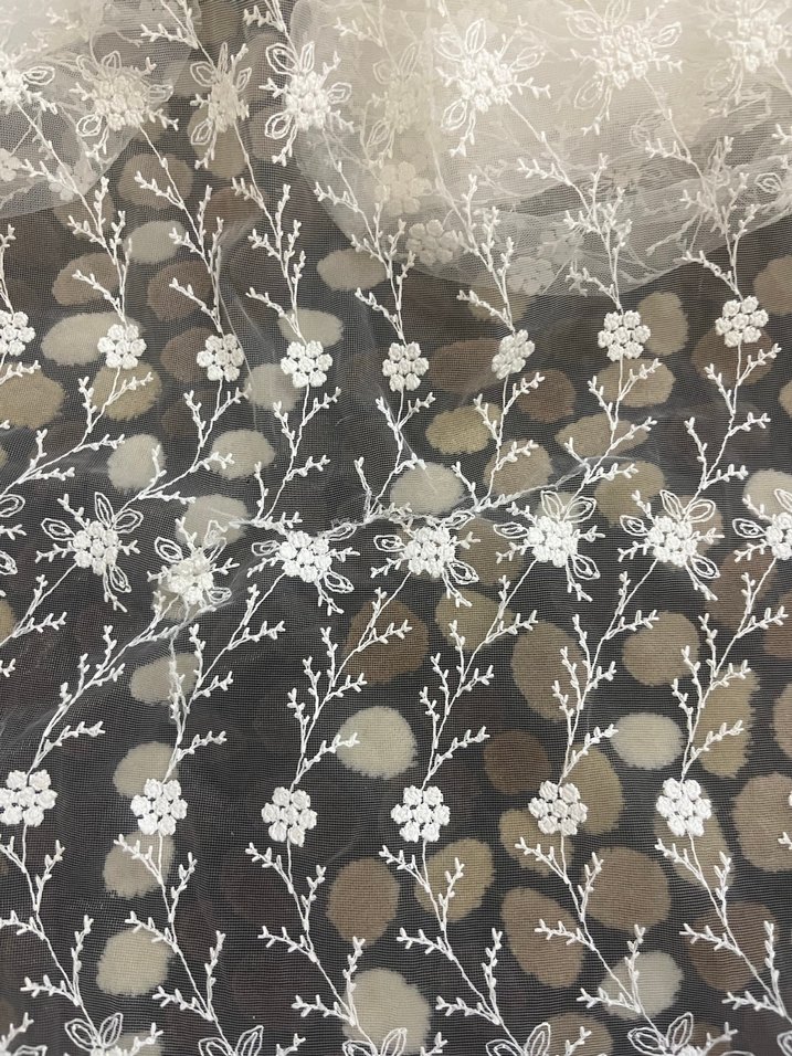 Taç 4.10 cm Beyaz Perde - Görsel 3