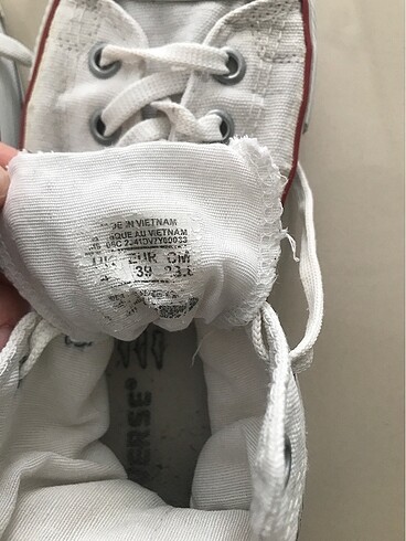 39 Beden Orjinal converse ayakkabı