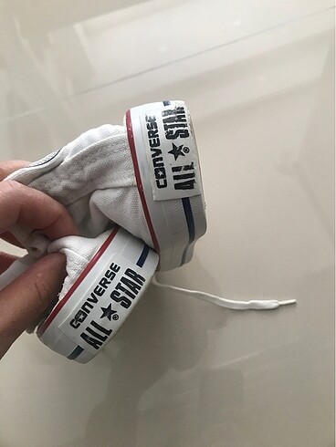 39 Beden beyaz Renk Orjinal converse ayakkabı