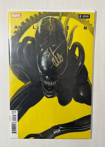 Marvel Alien 2 Numaralı Varyant Çizgi Roman