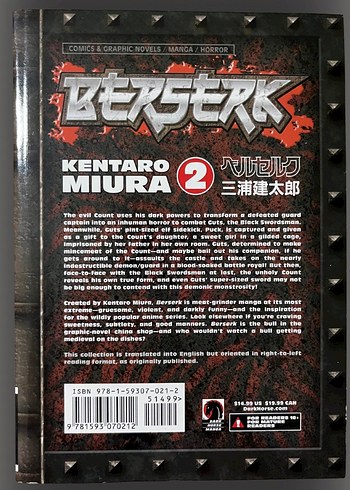 Berserk İngilizce Manga