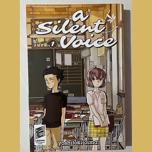 A Silent Voice Vol. 1 İngilizce Manga