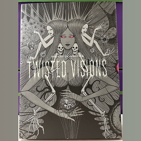 Junji Ito Artbook Twisted Visions İngilizce Hardcover