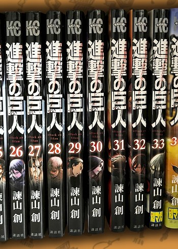 Beden Shingeki no Kyojin Attack on Titan Tam Set Japonca Manga