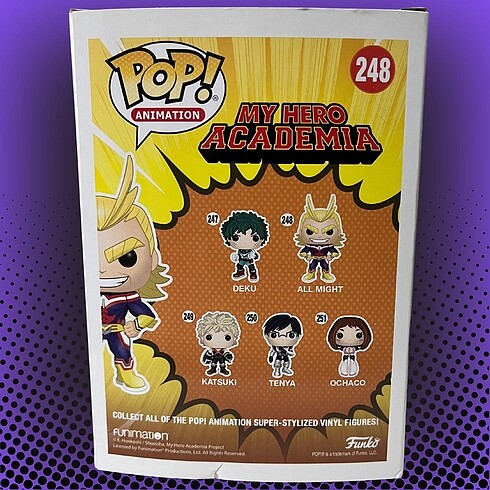  Funko Pop My Hero Academia All Might 248