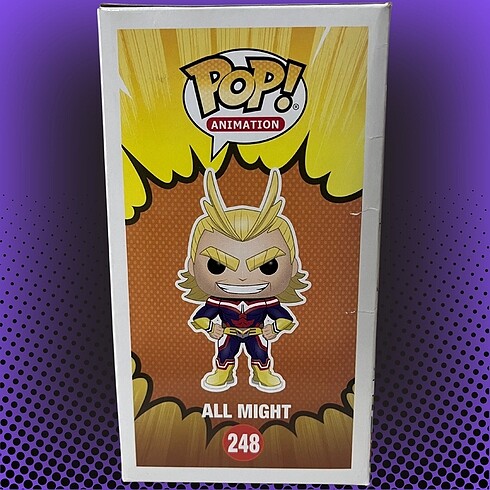  Beden Renk Funko Pop My Hero Academia All Might 248