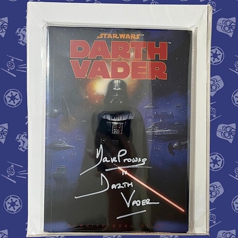 Star Wars Darth Vader Türkiye Özel Cildi İmzalı