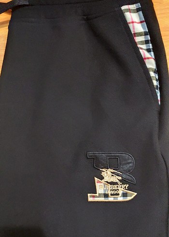 Burberry Siyah Erkek Eşofman Altı - Görsel 7