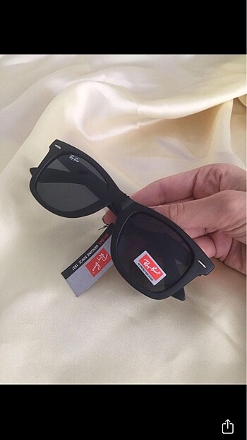 Rayban walferer siyah mat güneş gözlüğü 2140 model eğik