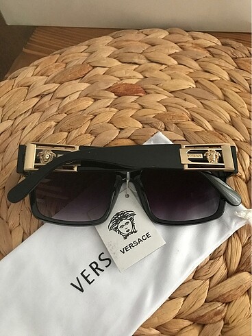 Versace Versace siyah güneş gözlüğü
