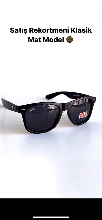 Ray Ban rayban siyah mat wayfere model