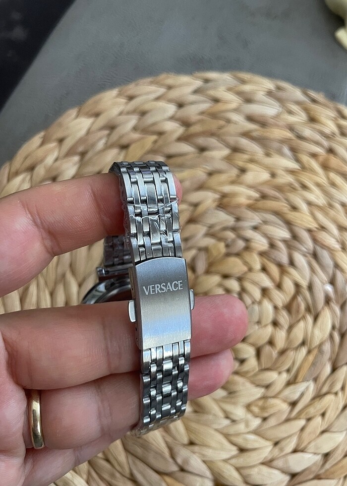 versace çelik kasa kol saat - Görsel 3