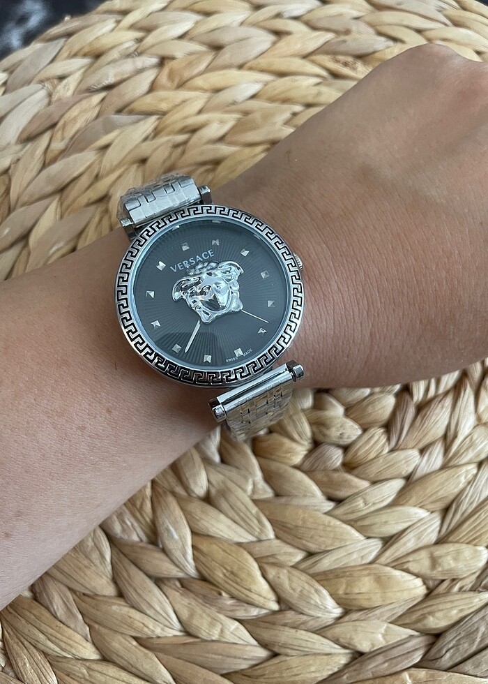 versace çelik kasa kol saat - Görsel 2