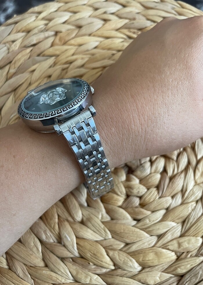 versace çelik kasa kol saat - Görsel 5