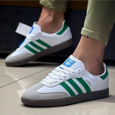 adidas samba beyaz yeşil