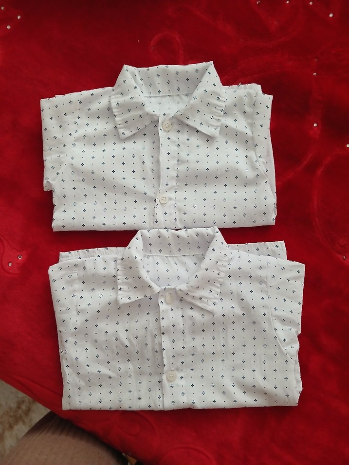 Erkek Çocuk Düğmeli Uzun Kollu Gömlek - Görsel 2