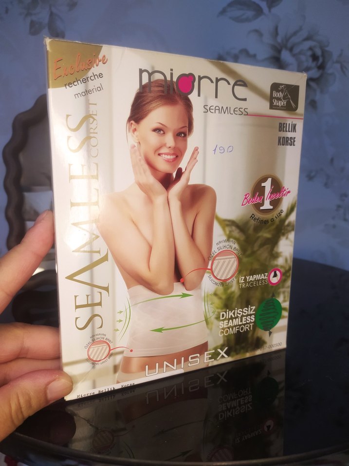 Baskılı Mini vücut Korsesi - Görsel 2