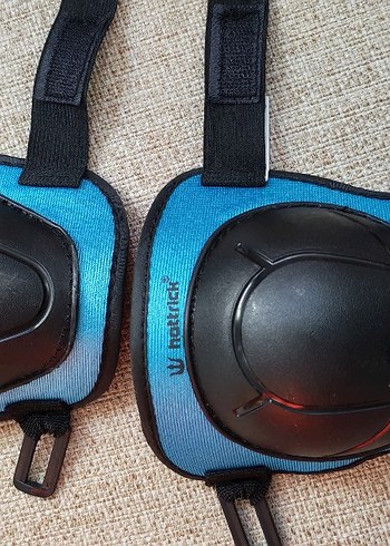 Mavi Biker Diz, kol, baş koruyucu kask set. DECATHLON - Görsel 7