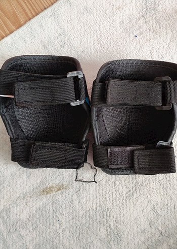 Mavi Biker Diz, dirsek, el Koruyucu  Velcro Bantlı - Görsel 6