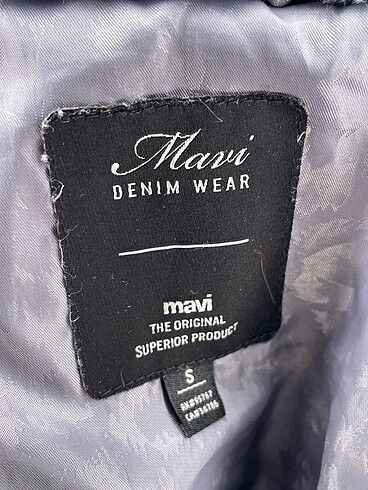 s Beden çeşitli Renk Mavi Jeans Sahte Kürk %70 İndirimli.