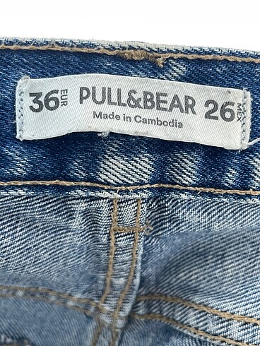 36 Beden çeşitli Renk Pull and Bear Jean / Kot %70 İndirimli.
