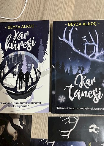 Beden Beyza Alkoç'tan Kar Küresi ve Kar Tanesi Kitapları