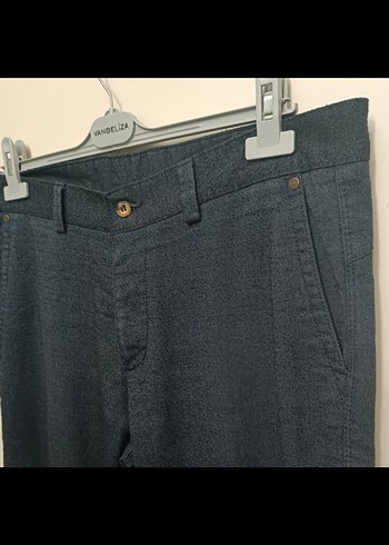 46 Beden lacivert Renk Regular Fit Denim Erkek Pantolon