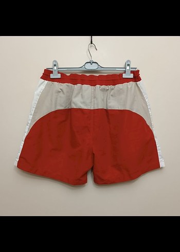 Kemerli Kırmızı Erkek Mini Şort - Görsel 7