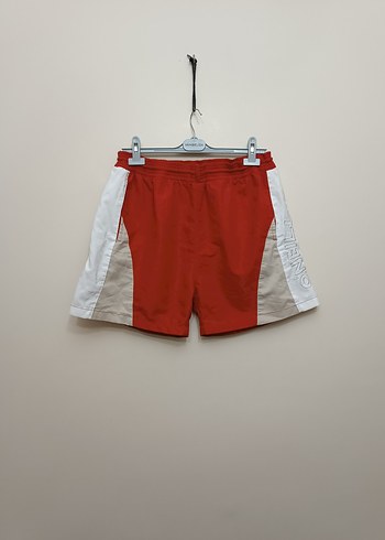 Kemerli Kırmızı Erkek Mini Şort - Görsel 9