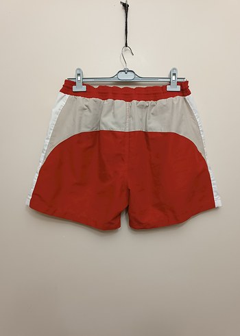 Kemerli Kırmızı Erkek Mini Şort - Görsel 10