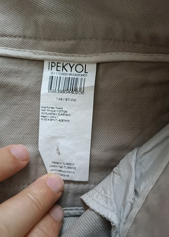İpekyol Bej Keten Pantolon - Görsel 10
