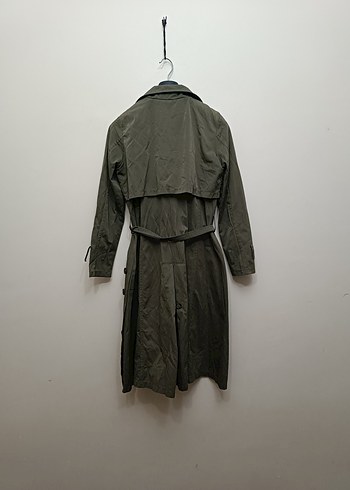 Sevinç Şal Yaka Trençkot - Görsel 13