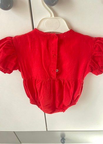 Diğer Dantel Detaylı Nakışlı Kız Bebek Tulum